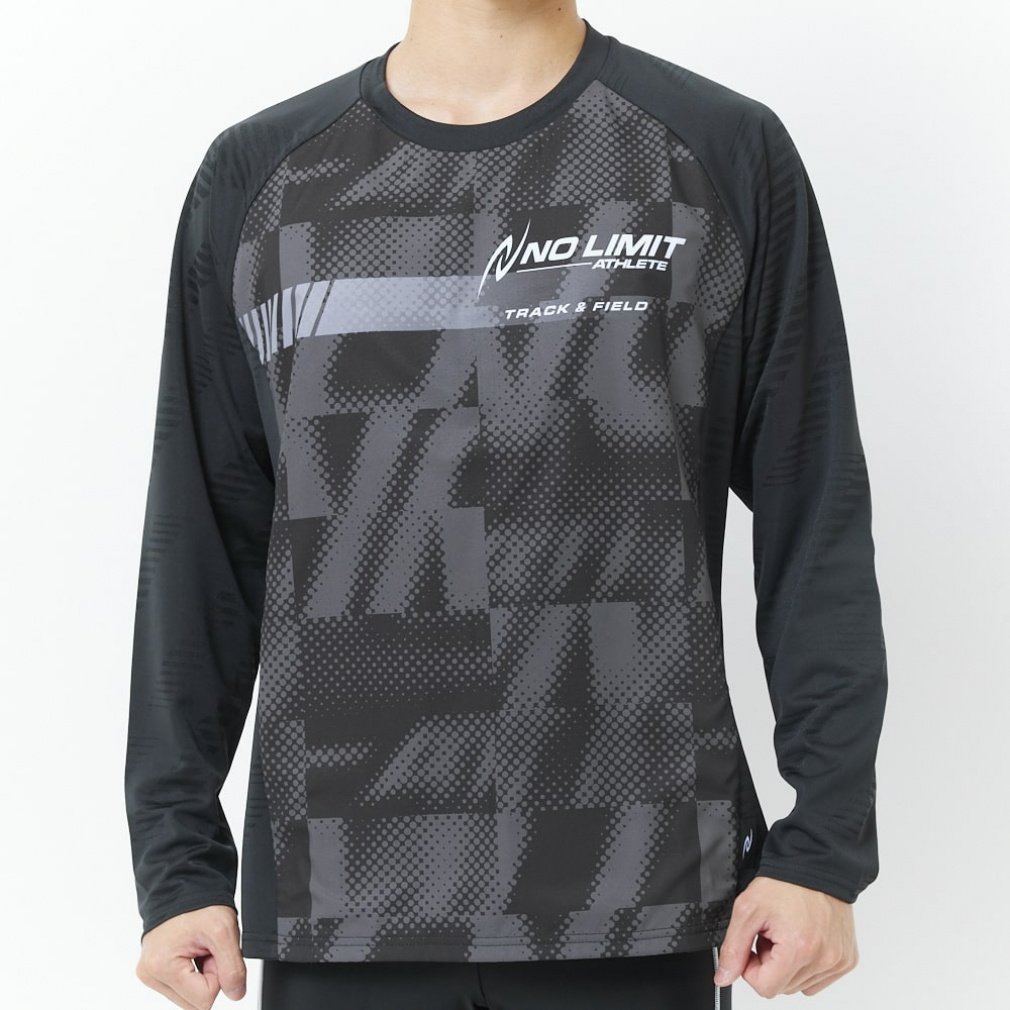 ニシ メンズ 陸上/ランニング 長袖Tシャツ ウィンドカットロング