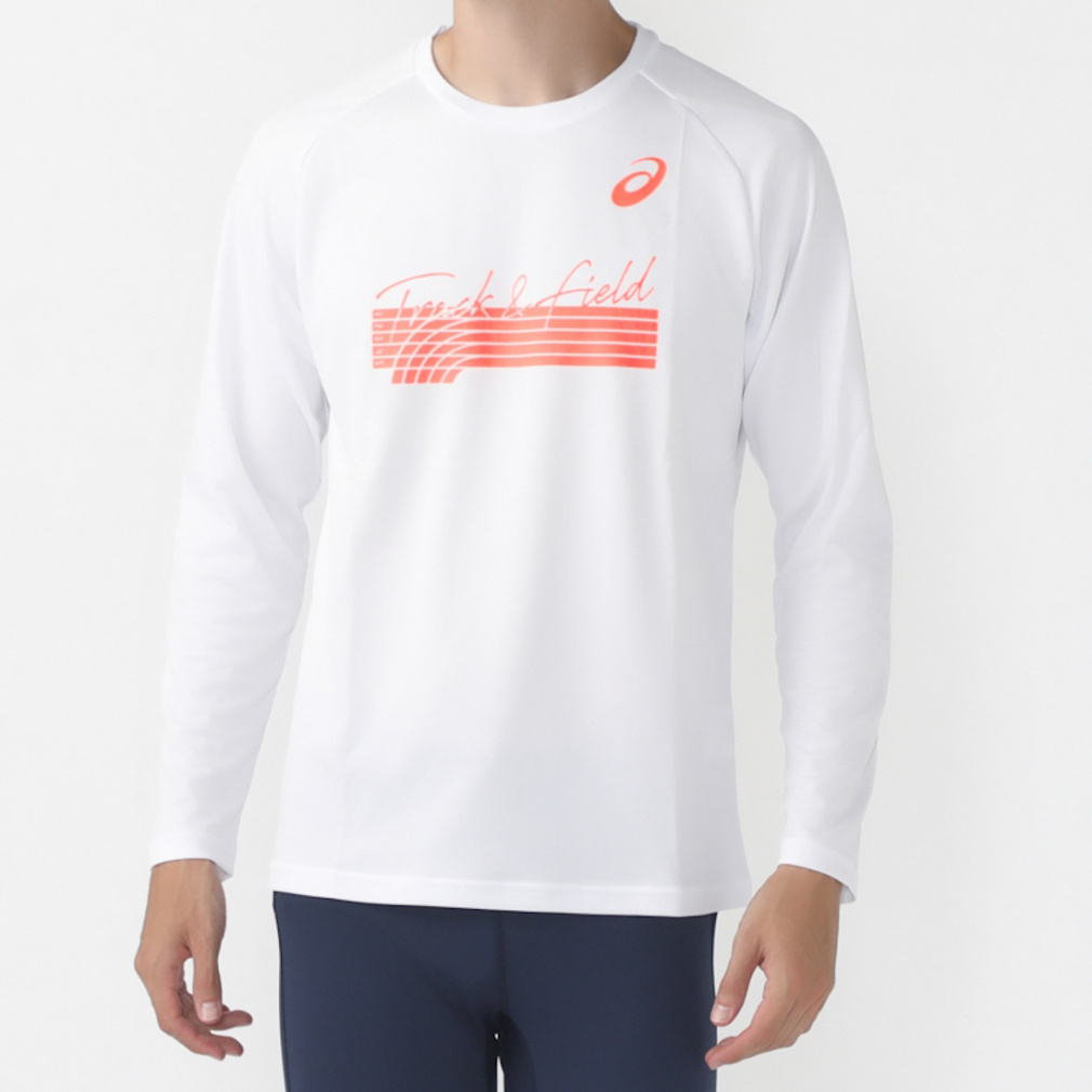 AVbNX Y fBX /jO TVc MEN GRAPHIC LONG SLEEVE TOP 2091A717 : zCg asics