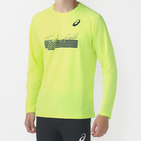 アシックス メンズ レディス 陸上/ランニング 長袖Tシャツ MEN GRAPHIC