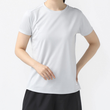 ランニング 無地半袖Tシャツ UPF50+