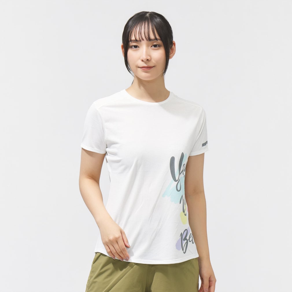 ティゴラ レディス 陸上/ランニング 半袖Tシャツ アイドライUVカット