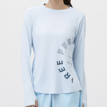 長袖Tシャツ サイドロゴグラフィック アイドライ