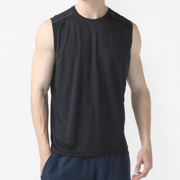 無地ノースリーブTシャツ UPF50+