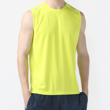 無地ノースリーブTシャツ UPF50+