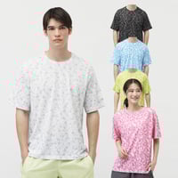 半袖Tシャツ 総柄ビッグシルエット アイドライ