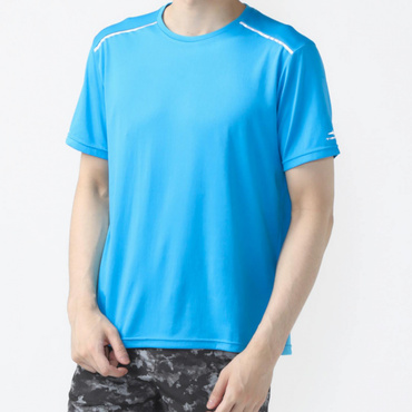 ランニング 無地半袖Tシャツ