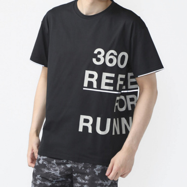 半袖Tシャツ(ロゴグラフィック) 360°リフレクター機能