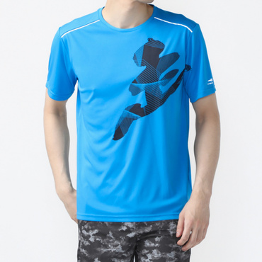 半袖Tシャツ(走るグラフィック) UVカット