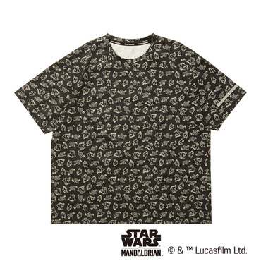 スター・ウォーズ メンズ 陸上/ランニング 半袖Tシャツ マンダロリアン