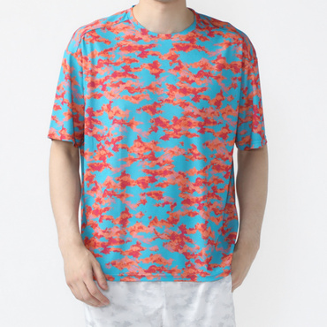 柄ビッグ半袖Tシャツ