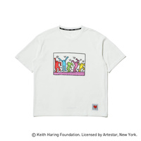 ランニング半袖Tシャツ ボックスグラフィック キースへリング
