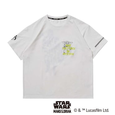 スター・ウォーズ 半袖Tシャツ マンダロリアン フォトメッセージ半袖T