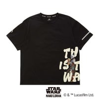 スター・ウォーズ メンズ 陸上/ランニング 半袖Tシャツ マンダロリアン