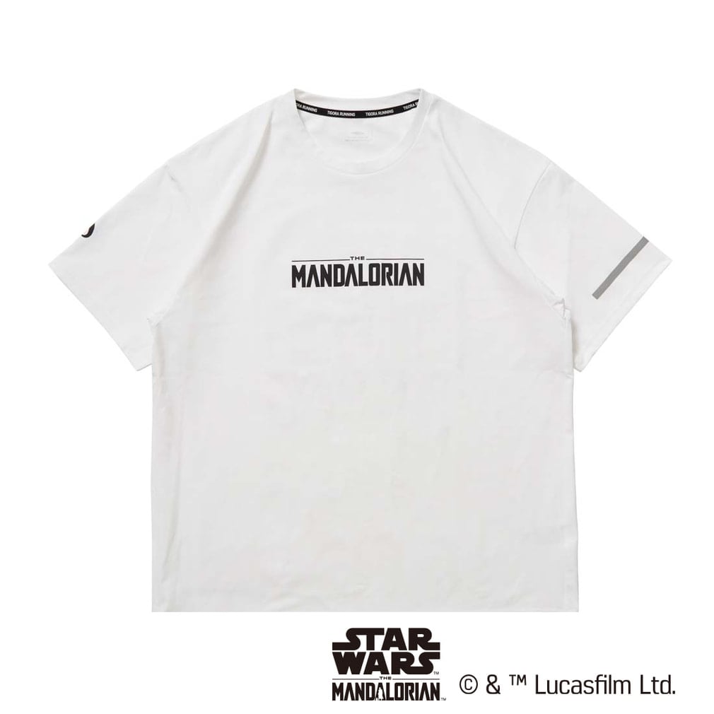 スター・ウォーズ メンズ 陸上/ランニング 半袖Tシャツ マンダロリアン