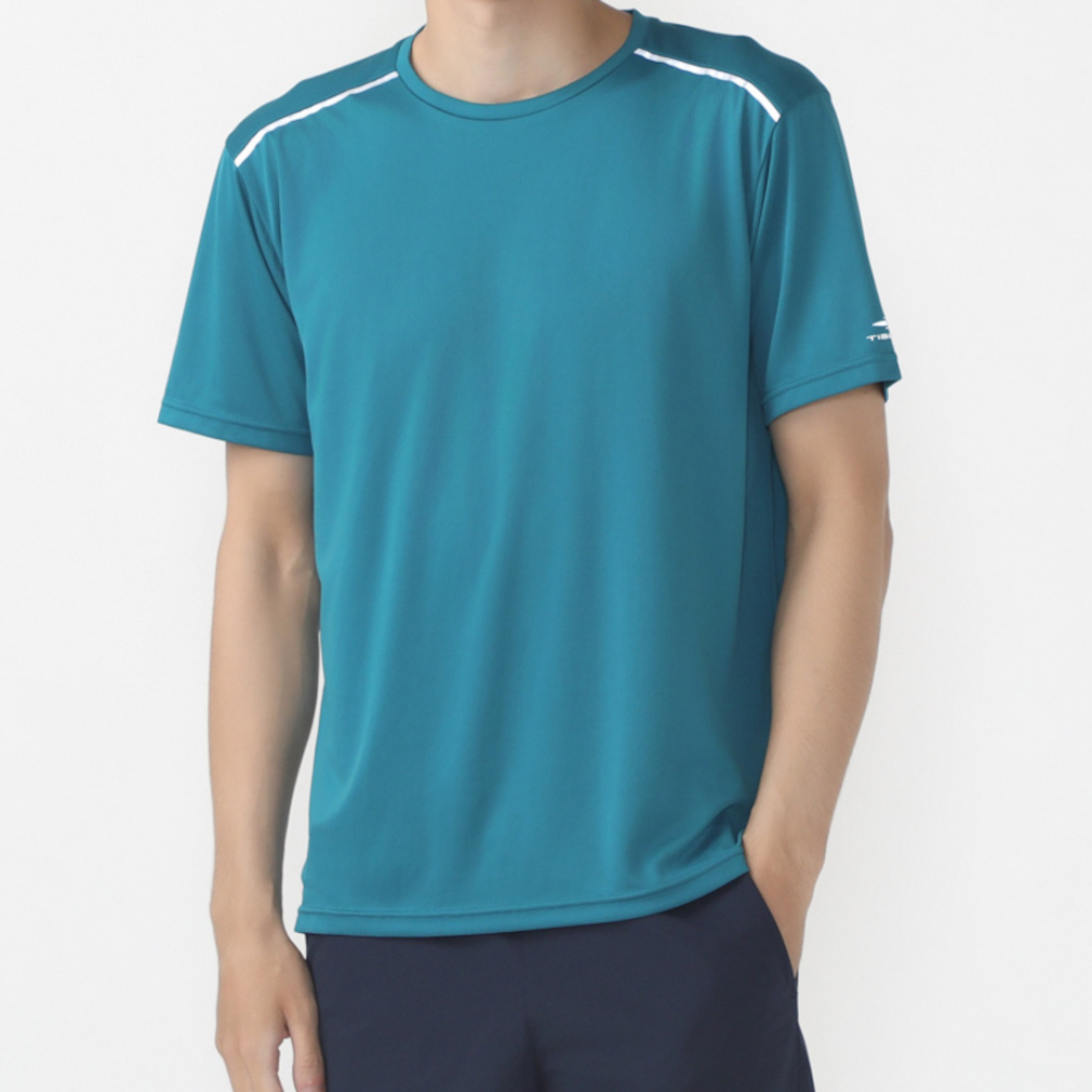 ティゴラ メンズ 陸上/ランニング 半袖Tシャツ メンズ無地半袖Tシャツ