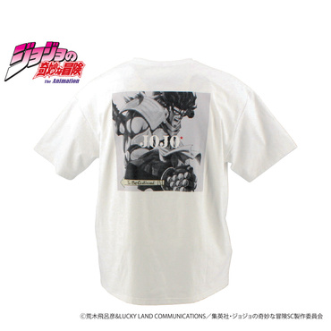 半袖Tシャツ スタープラチナ アニメ『ジョジョの奇妙な冒険 スターダストクルセイダース』