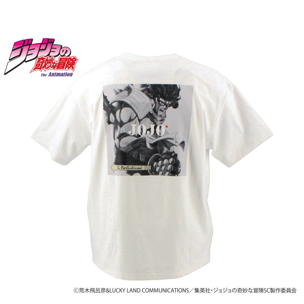半袖Tシャツ スタープラチナ アニメ『ジョジョの奇妙な冒険 スターダストクルセイダース』