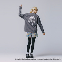 ランニング 長袖Tシャツ キースへリング