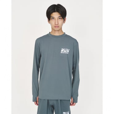 BEAMS DESIGN ランニングロングスリーブTシャツ