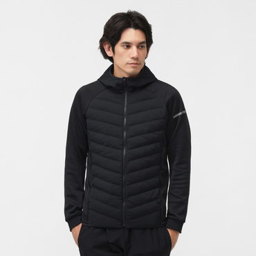 ランニング メンズ中綿ジャケット インサレーションジャケット