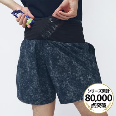 マルチポケットパンツ ショーツ(太腿丈)(ダークブルー-S)