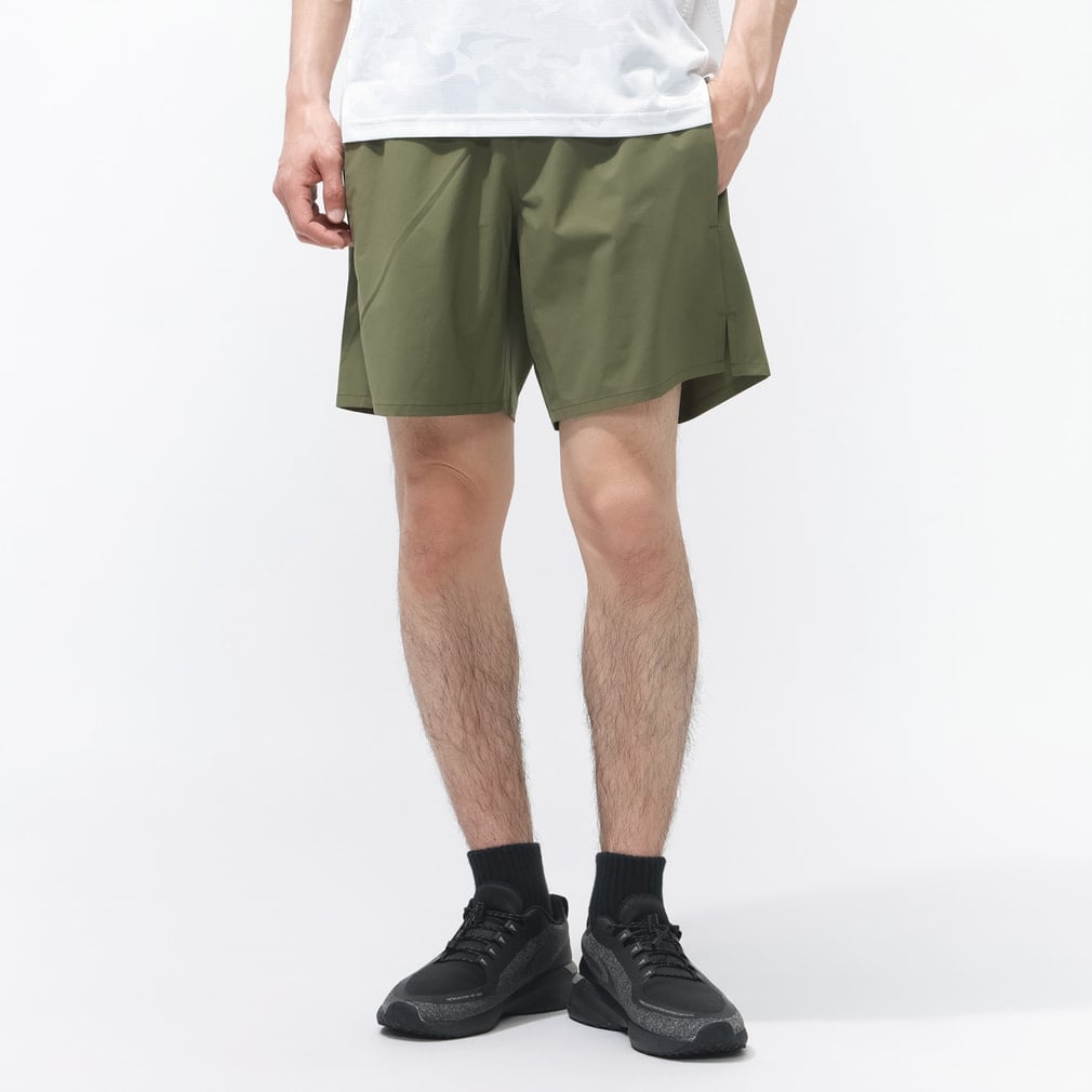 マルチポケットランニングショーツ(オリーブ-S)
