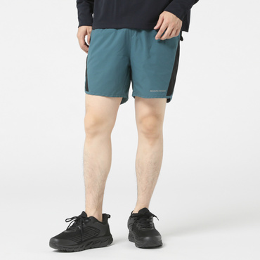 TIGORA BEAMS マルチポケットランニングショーツ(ブルー-S)