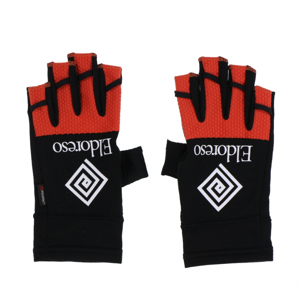 �G���h���b�\ �����Y ���f�B�X ����/�����j���O �O���[�u Half-Cut Gloves E7903624 : �I�����W ELDORESO