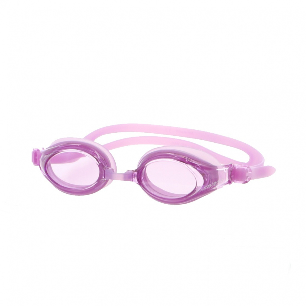 女性向け フィットネススイムゴーグル(ラベンダー-FREE)