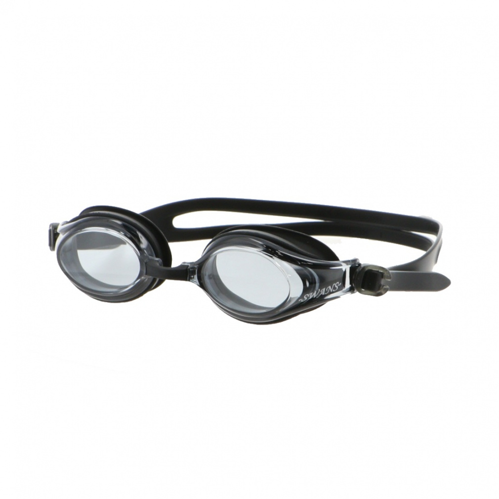 女性向け フィットネススイムゴーグル(ブラック-FREE)