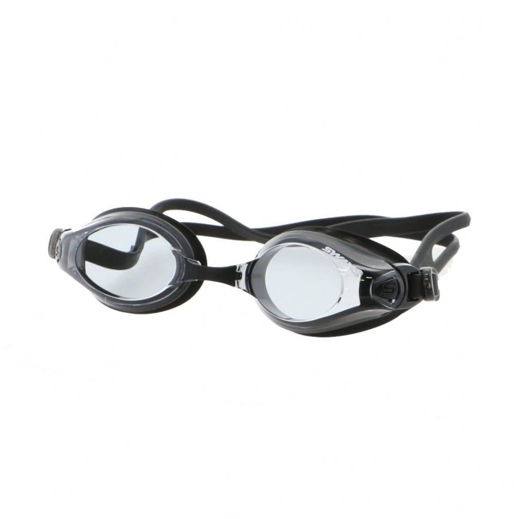 フィットネススイムゴーグル(ブラック-FREE)