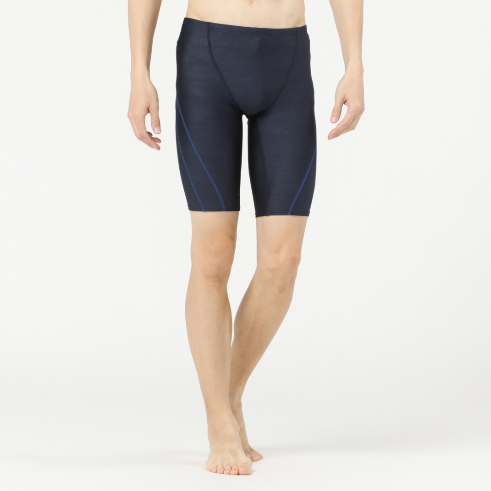 ティゴラ メンズ 水泳 フィットネス水着 Mロングスパッツ水着