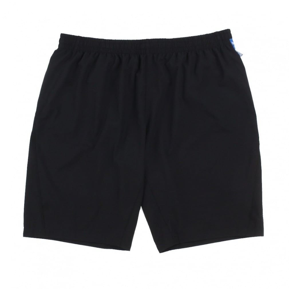 フィットネス水着セット スイムトランクス(ゆったりサイズ)・2WAYストレッチ スイムキャップ・ワイドタイプスイミングゴーグル(ブラック-XAﾒﾝｽﾞ(3XL)