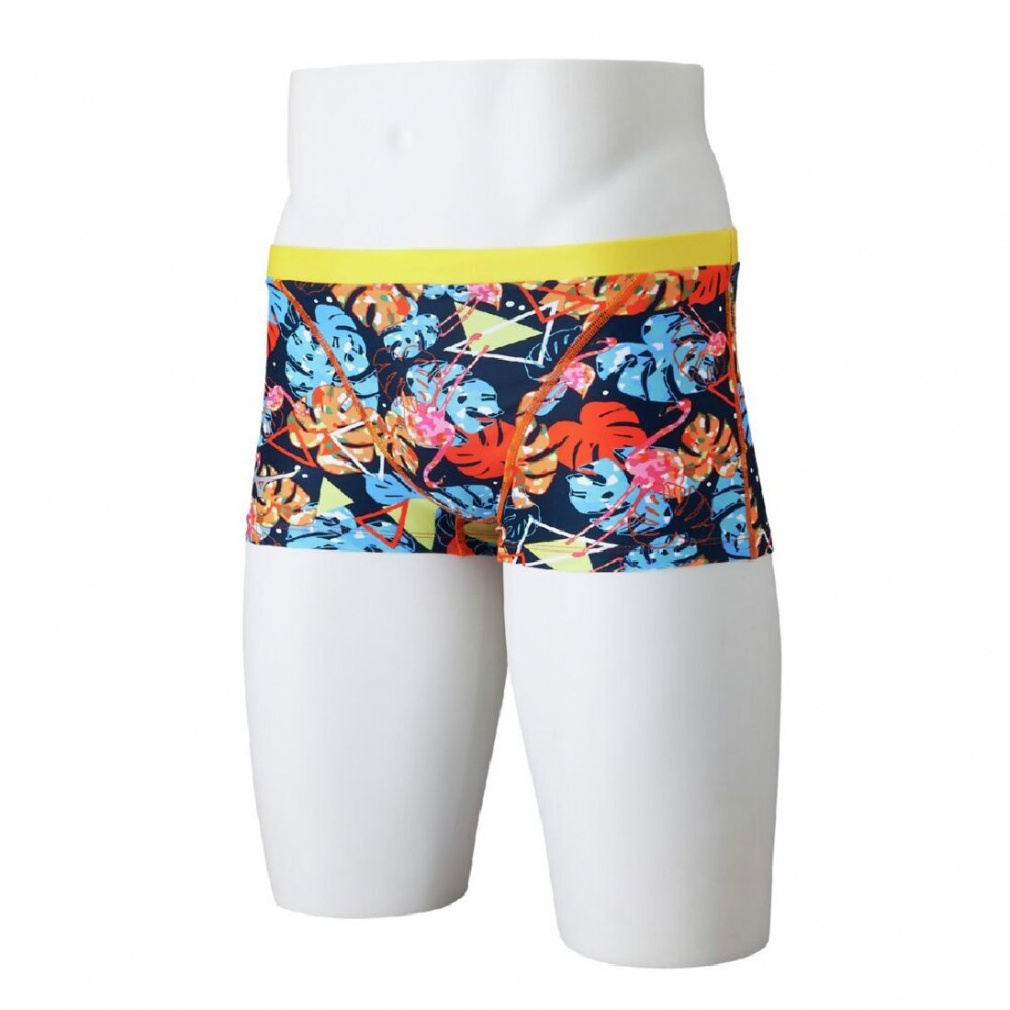 競泳練習用【Rikako Ikee collection】エクサースーツ ショートスパッツ(オレンジ-S)