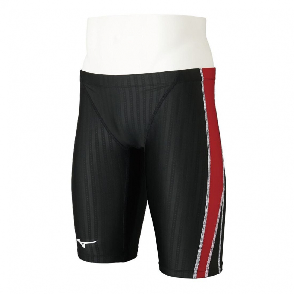 STREAM ACE ハーフスパッツ WA承認(ブラック×レッド-S)