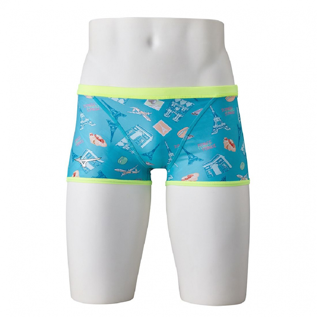 エクサースーツ 競泳練習用【Rikako Ikee collection】ショートスパッツ(オレンジ×ブラック-S)