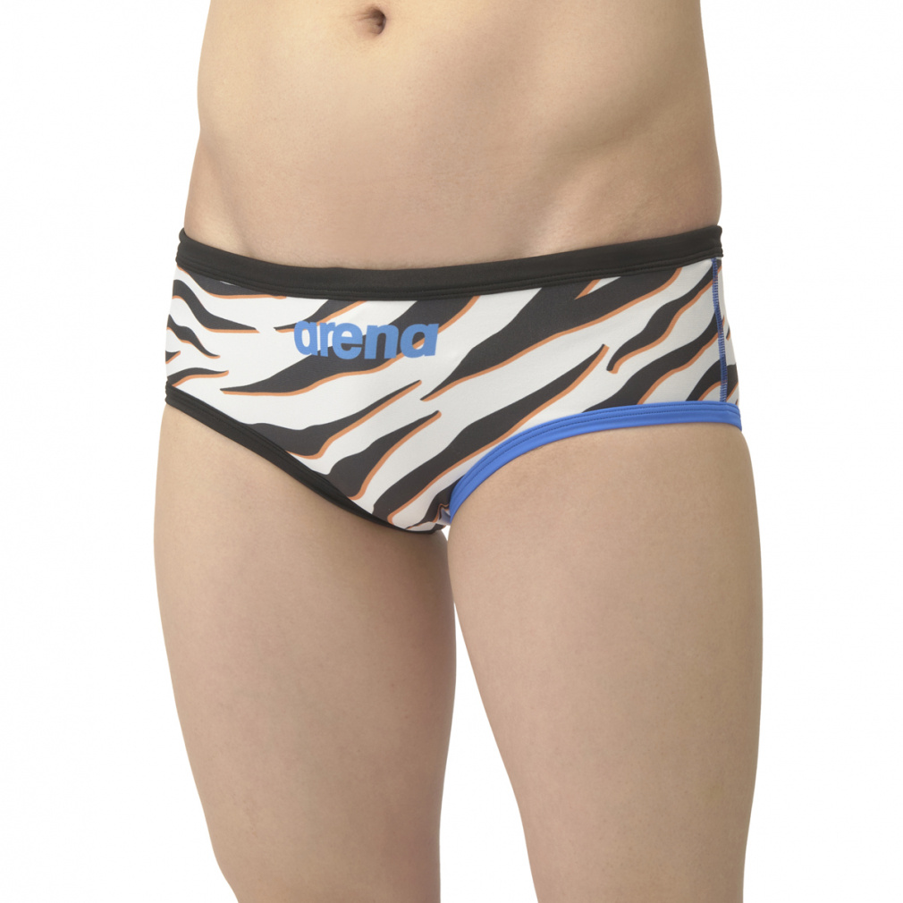 トレーニングブリーフ TOUGH SUIT タフスーツ(ホワイト×ブラック-XS)