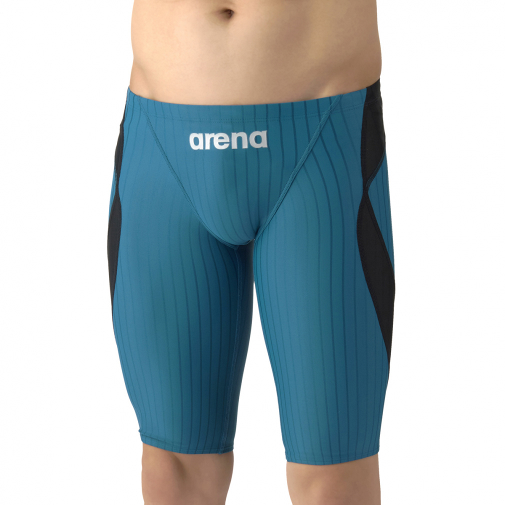 アリーナ メンズ 水泳 競泳水着 レーシングスパッツ(ハーフレッグ