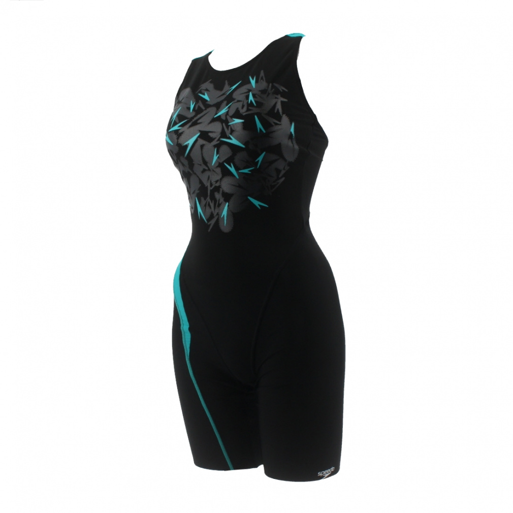 スピード レディス 水泳 フィットネス水着 Shadow Boom Loosen Kneeskin シャドーブーンルースンニースキン SFW12351 SPEEDO