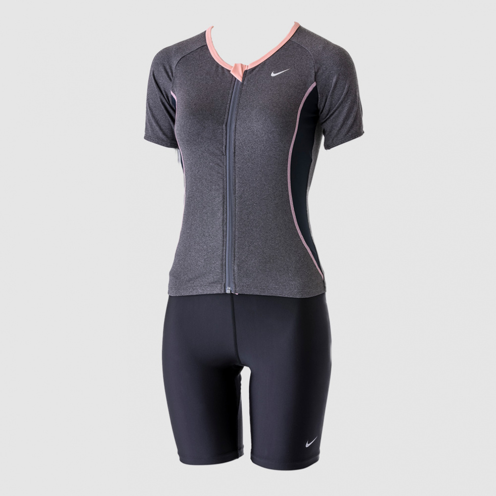 ナイキ レディス 水泳 フィットネス水着 SP23アルペンショートスリーブ F/Z セパレーツ 2993096 NIKE