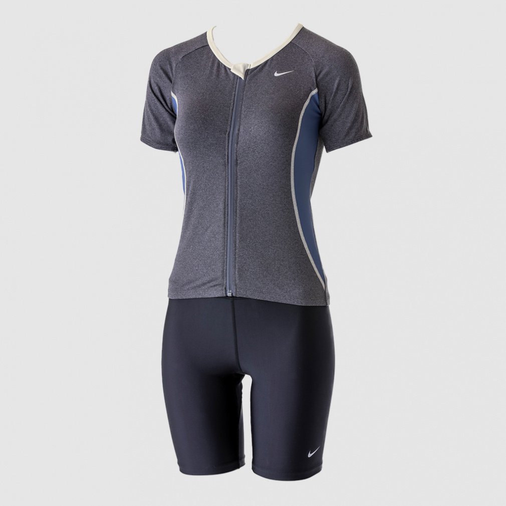 ナイキ レディス 水泳 フィットネス水着 SP23アルペンショートスリーブ F/Z セパレーツ 2993096 NIKE