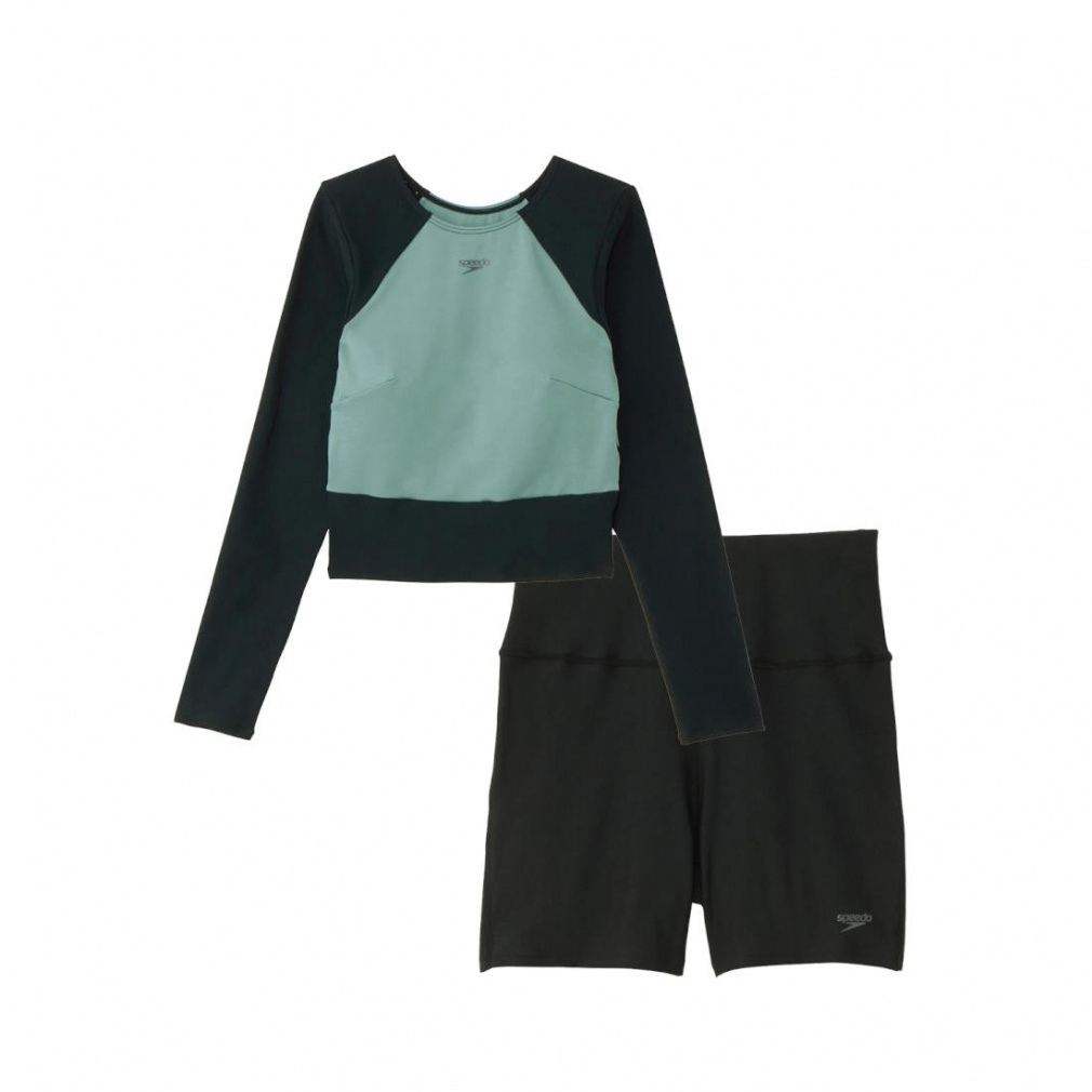 スピード レディス 水泳 フィットネス水着 minimUm L/S ミニマムロングスリーブ SFW22450 SPEEDO