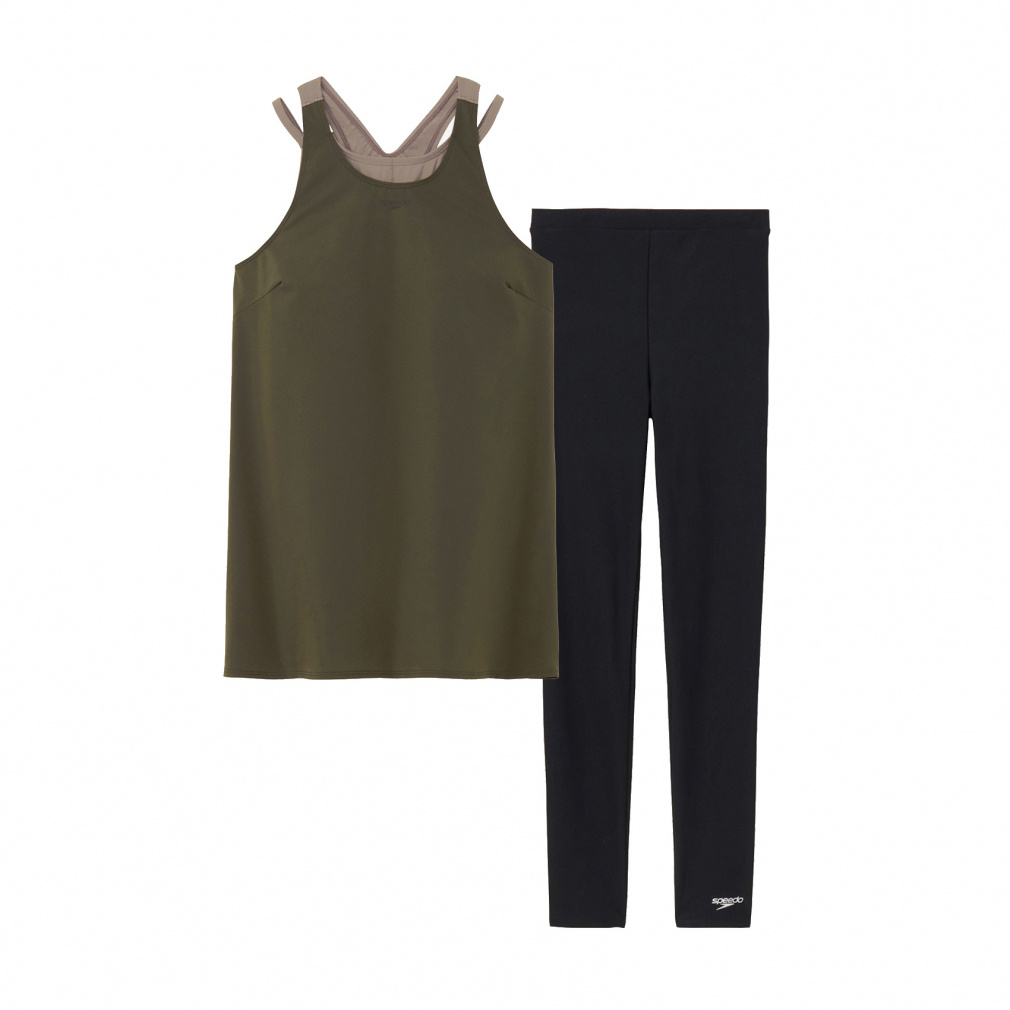 スピード レディス 水泳 フィットネス水着 Airpa Long エアパロング