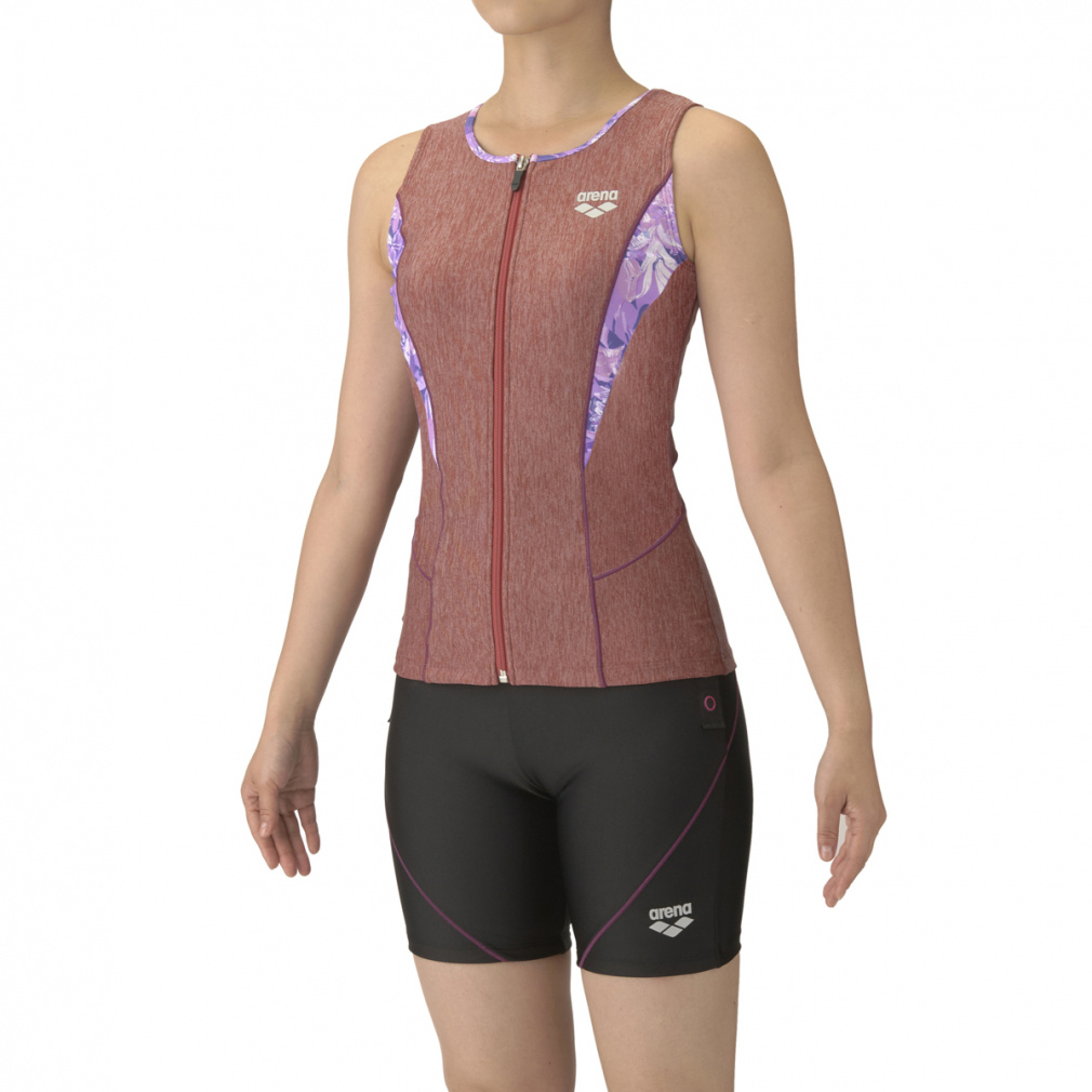 フィットネスセパレーツ カバーバック ミドルレッグ 差し込みパッド