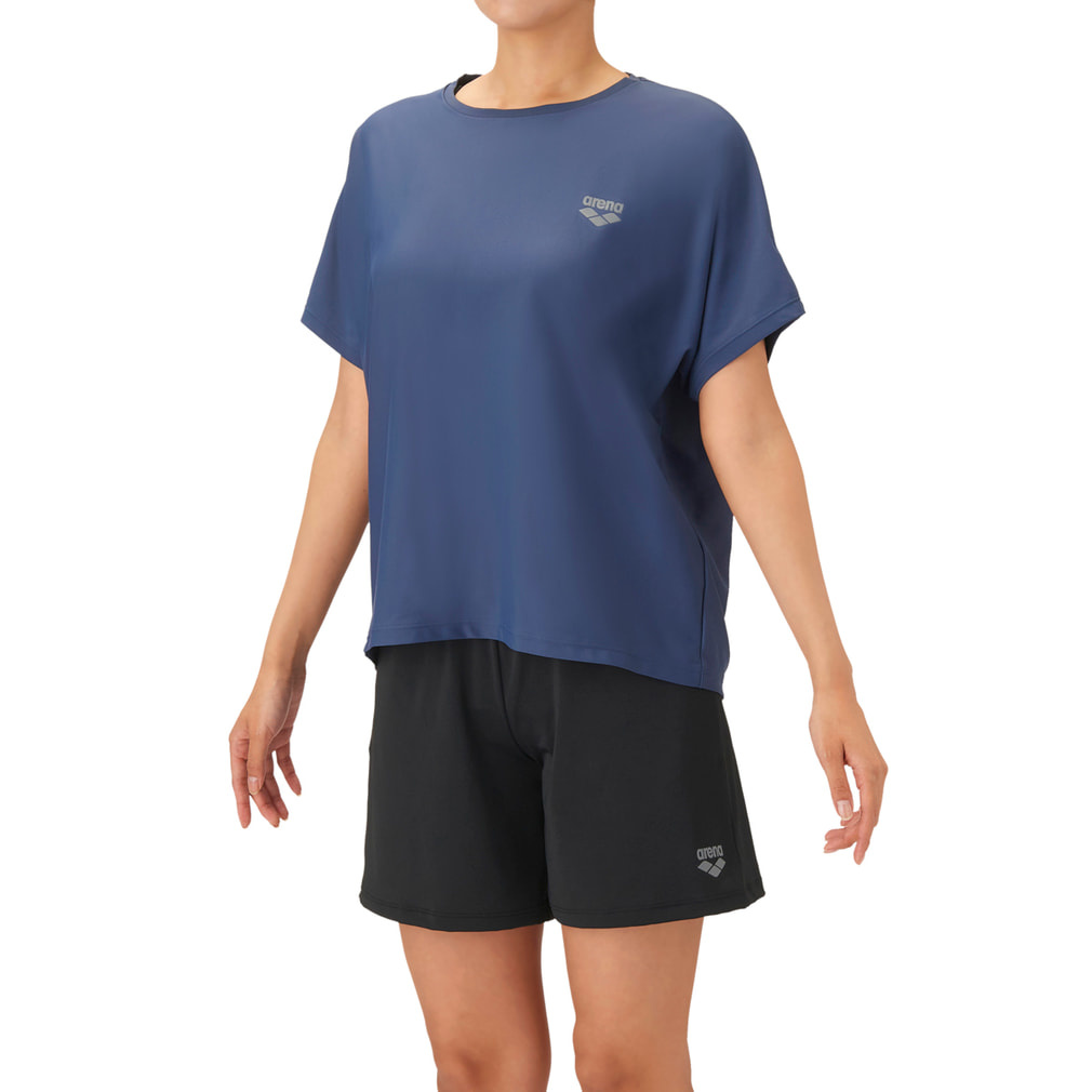 Adalù ブラック 水着 サーフ水着 アリーナ レディース 水泳 フィットネス水着 フィットネスセパレート Y