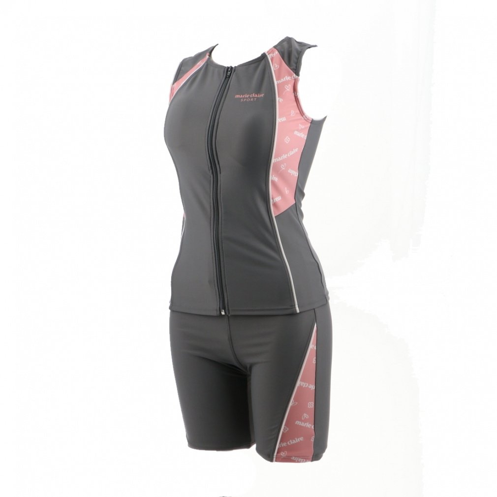 マリクレール SPORTS 配色ハーフZIPセパレート｜Alpen Online