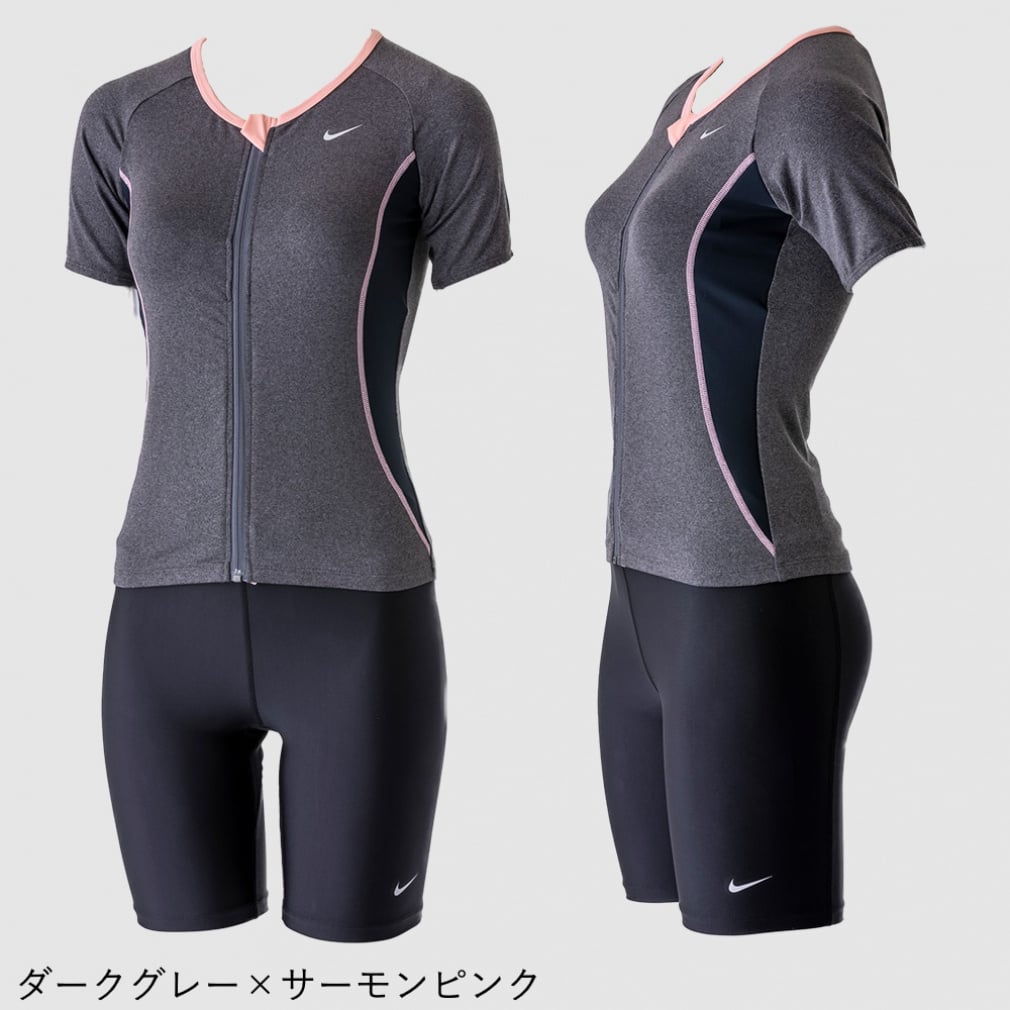 ナイキ レディス 水泳 フィットネス水着 キャップ 2点セット 水着 SP23