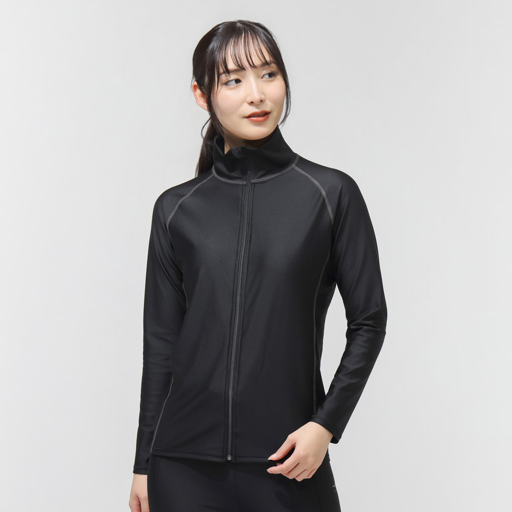 ティゴラ レディース 水泳 フィットネス水着 レディス 長袖ラッシュ