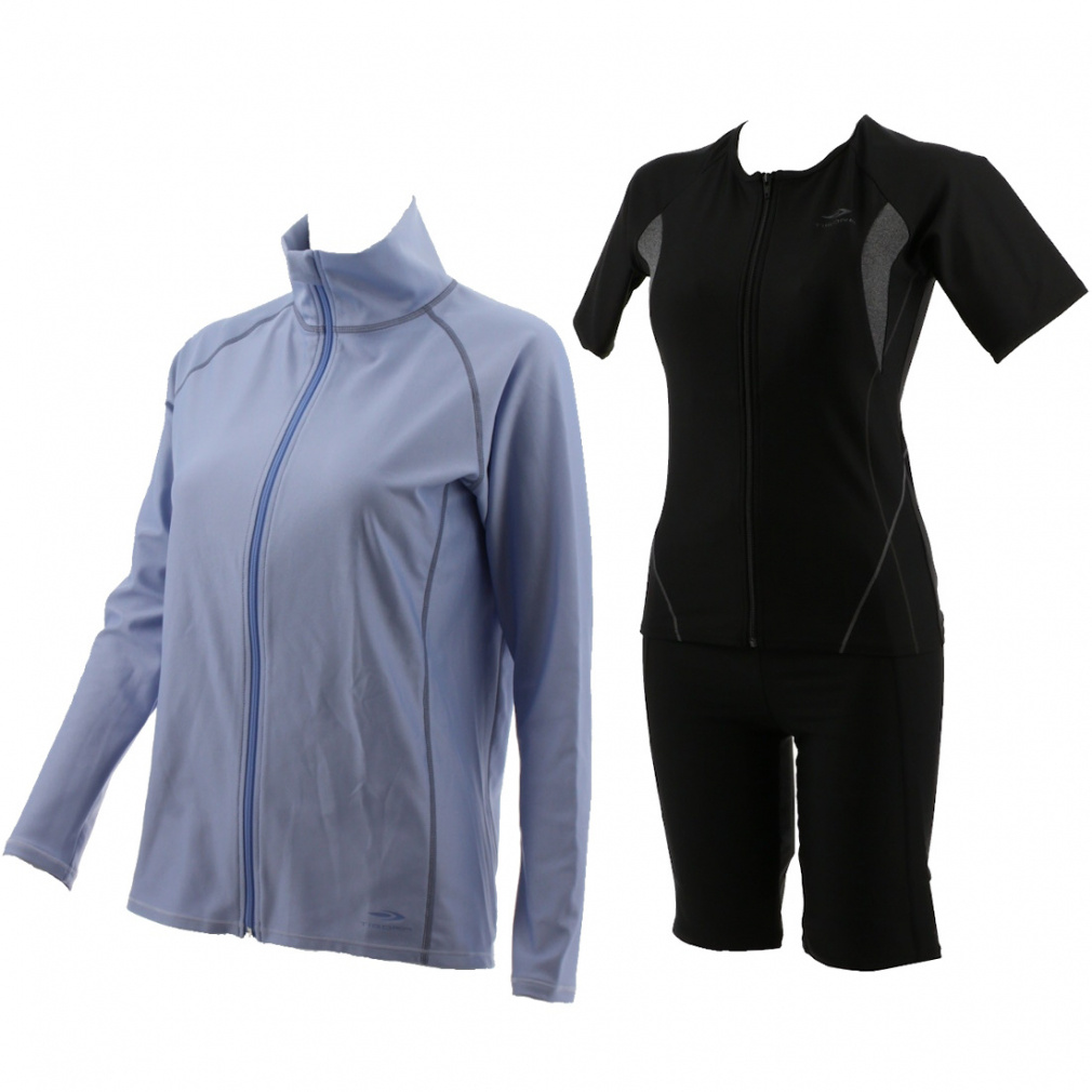 ウォーターランド　ウェア ティゴラ レディス フィットネス水着 水着3点セット ラッシュガード