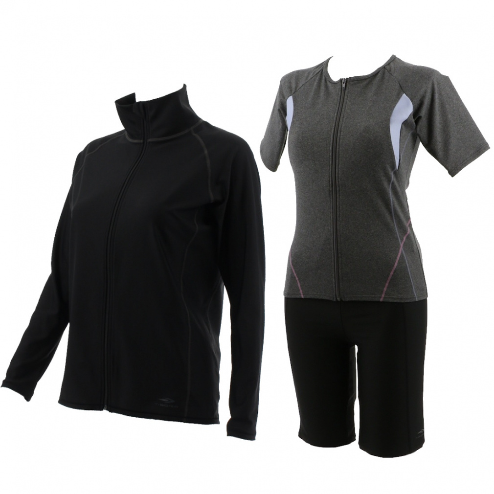 水着3点セット ラッシュガード/半袖上下セット｜Alpen Online